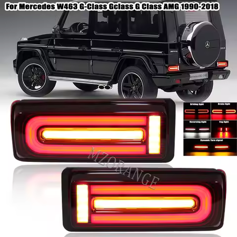 LED Tail Lights For Mercedes-Benz W463 G-Class AMG G500 G550 G55 G63 1990-2018 Turn Signal Brake rev