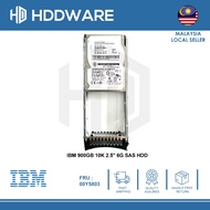 IBM 900GB 10K 2.5" 6G SAS HDD // 00AK203 // 00Y5803 // 00WY964