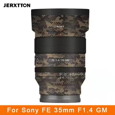 35 1.4 Camera Lens Skin Sony Coat 3M Wrap Protective Film Body Decal Anti-Scratch Sticker Accessorie