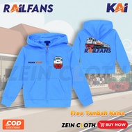 KAI Locomotive Cotton Fleece Kids Hoodie 3-12th Children's Zipper Hoodie/ with Locomotive Train Imag