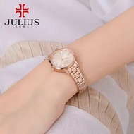 แท้จริง JULIUS นาฬิกา นาฬิกาผู้หญิง JA-1167 Rose Gold