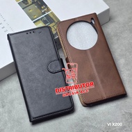VIVO X200 VIVO X200 PRO FLIP LEATHER CASE Swallow VIVO X200 VIVO X200 PRO