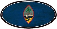 Guam Flag Patches 4"x2" Printed Novelty Applique Patch