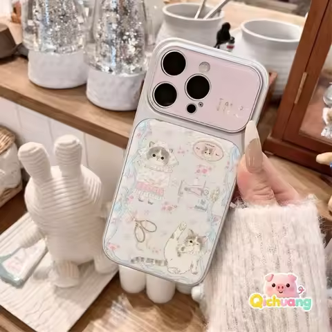 Cute Cat Casing For Tecno Spark 50 40 40C 20 20C 10 10C Pro Plus 9 8C 6 Go 3 2 2S 1 1S Luxury Flower