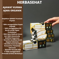 Kurma Ajwa Madinah Organic Ajawat Premium Isi 7 Butir Kurma Ajwa