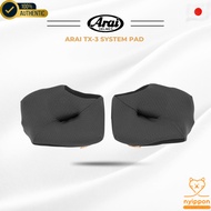 Arai TX-3 System Pad - Size Options: