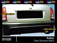 B1030 Perodua Kelisa Fiber Rear Bumper (ING) Body kit Bodykit
