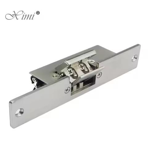 Stainless Steel DC 12V Electric Strike Lock Electronic Door Lock Fail Secure or Fail Safe for Glass 