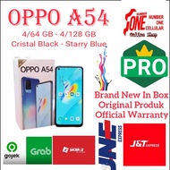 Oppo A54 Ram 4/64GB 4/128 GB New 100% Garansi Resmi Oppo Indonesia