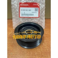 ORIGINAL HONDA CRV SWA 2.0 / STREAM RN6 SMA 1.8 FAN BELT IDLER PULLEY (7pk pulley) > 31190-RL2-G01