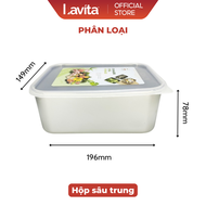 Hộp đựng thức ăn thực phẩm Cherry Home đa năng inox 304 size lớn có nắp đậy khay inox đựng thực phẩm