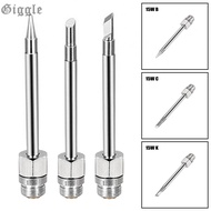 Silver Plated 510 Interface Soldering Iron Tip USB Welding Replacement Accessory