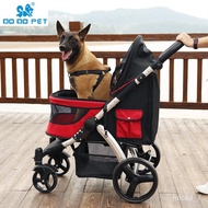 Pet Disabled Dog Trolley Foldable Four-Wheel Teddy Supplies Cat Trolley Cage Scooter