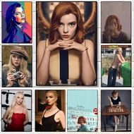 NXAM Celebrity A-Anya Taylor Joy Poster Wall art print art suitable for living room bedroom bar parl