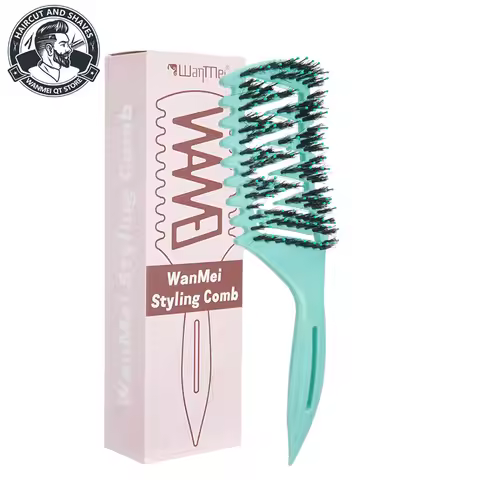 New Curl Defining Brush Curl Define Styling Brush for Curly Hair Vented Hair Brush for Shaping and D