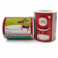 New Christmas Stickers 250 Christmas Gift Stickers Best Christmas Sticker Jars