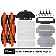 Hepa Filter For Xiaomi Mijia Mi Robot Vacuum-Mop Pro STYTJ02YM 2S / 3C Robot Vacuum Mop P Accessories Mop Cloths Main Side Brush