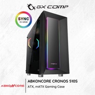 Abkoncore CRONOS 510S Casing | Atx, mATX Gaming Case 1 Fan RGB
