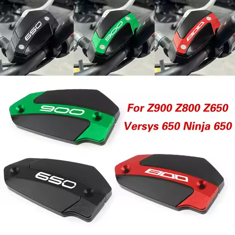 5 colors Motorcycle Front Brake Fluid Reservoir Modified Cover Accessories For Kawasaki Z900 Z800 Z6