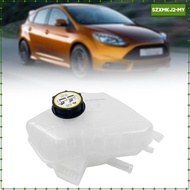 [szxmkj2] Coolant Expansion Tank 8V218K218AB White Plastic Car Cooling Reservoir for Efficient Engin