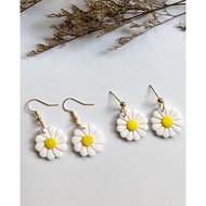 Daisy Polymer Clay Earrings