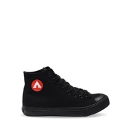 Airwalk New Basic Canvas Hi Unisex Sneakers Shoes - Mono Black