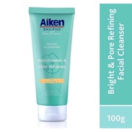 Aiken/Facial Cleanser/100g/Brightening & Pore Refining/Vitamin C/Pembersih Wajah BHA PHA/Facial Clea