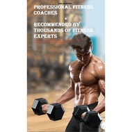 <FAST SHIPPING>Hexagonal dumbbell 5KG/7.5KG/10kg Set Dumbells for Sport Gym Fitness Exercise Weight 