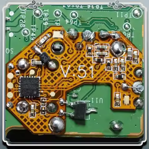 For Joystick Hall Driver Board Hall Effect PCB Gamepad Can Be Calibrated By System After Installatio
