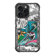 HI-SHIELD Stylish เคสใสกันกระแทก iPhone รุ่น Dinosaur [เคส iPhone15][เคส iPhone14][เคส iPhone13]