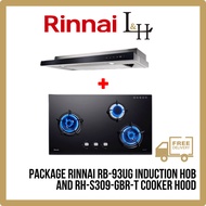 [BUNDLE] Rinnai RB-93UG Induction Hob and RH-S309-GBR-T Cooker Hood