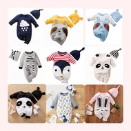 Long Baby Sleepsuit + Hat 2-5 Months (SNI) baby sleepsuit jumpsuit baby boy