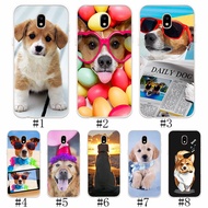 Samsung Galaxy J3 Pro J5 Pro J7 Pro 2017 Silicone Phone Case Cover Cute Pet Dog Patterned Soft TPU C