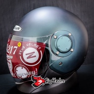 ZEUS HELMET ZS217 SOLID | CHAMALEON PURPLE | ZS 217 DOUBLE VISOR