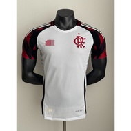 2026 CR Flamengo Away Player Version Football Shirt - Custom Name & Number, High-Quality Fabric, Siz