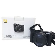 Nikon 1 J5 標準電動變焦鏡頭套件 黑色 1 尼克爾 10-30mm VR 無反單反相機盒