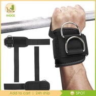 [Ihoce] 2Pcs Weight Lifting Straps Deadlift Straps Wrist Support Workout Gym Straps