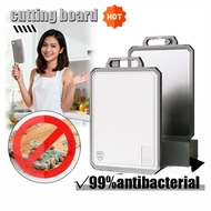 316 Stainless Steel Antibacterial Chopping Board Double-sided Cutting Board Home Kitchen Raw Cooked 