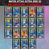 Match Attax Extra 2022/23: Custom Holographic Starburst Cards