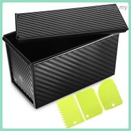 🍳 loyang roti dengan penutup untuk kegunaan dapur diperbuat daripada keluli karbon termasuk pencungk