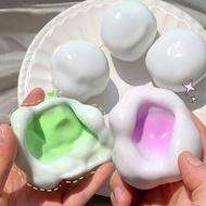1ชิ้น ขนมมอชิเทียมสัมผัสเย็นรูปร่างได้ ของเล่นสร้างแรงระบาย, ของเล่นสร้างแรงระบาย เหมาะสำหรับเด็กชาย