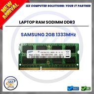 LAPTOP RAM SODIMM: DDR3 Laptop RAM KINGSTON | HYNIX | SAMSUNG