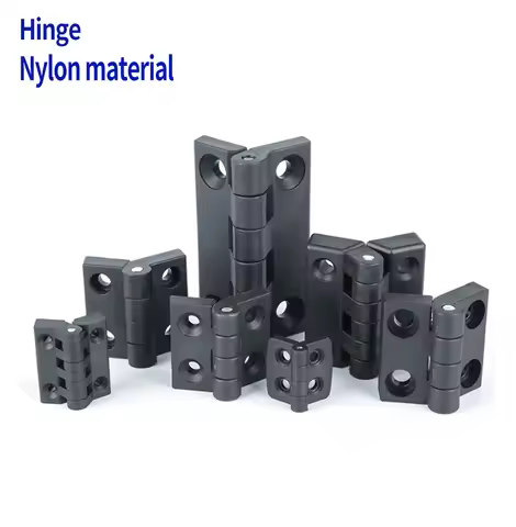Plastic nylon hinge electrical cabinet hinge aluminum profile hinge industrial hinge hinge with comp