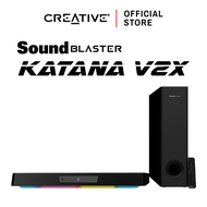 CREATIVE SPEAKER Sound Blaster Katana V2X  ลำโพง+ซัพวูปเฟอร์ เกมมิ่งซาวด์บาร์ รองรับ Super X-Fi
