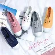 Fufa Shoes [Fufa Brand] Parent-Child Mother-Daughter Plain Lazy Cute Playful Elastic Casual 1A43/33A43