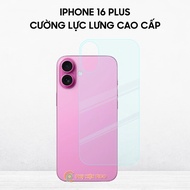 Toughened transparent back cover for Iphone 16 Plus, 9H hardness - Iphone 16 Plus back sticker