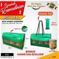 Eid Hampers Box Gable Box Rope/ Eid al-Fitr Metalize Carrying Box/ B98/