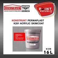 ♞,♘KONSTRUKT K-201 ACRYLIC SKIMCOAT - 16L (Pail/Tin)