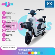 PROMO!! Kuangyu HN Sepeda Motor Listrik Garansi Resmi 10 Tahun RF8 DF8