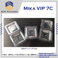 MIKA VIP 7C PLASTIC MICA RICE/ FOOD MICA/ CAKE MICA 100pcs